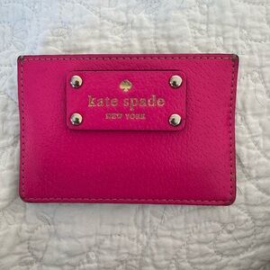 Kate Spade Pink Card Holder